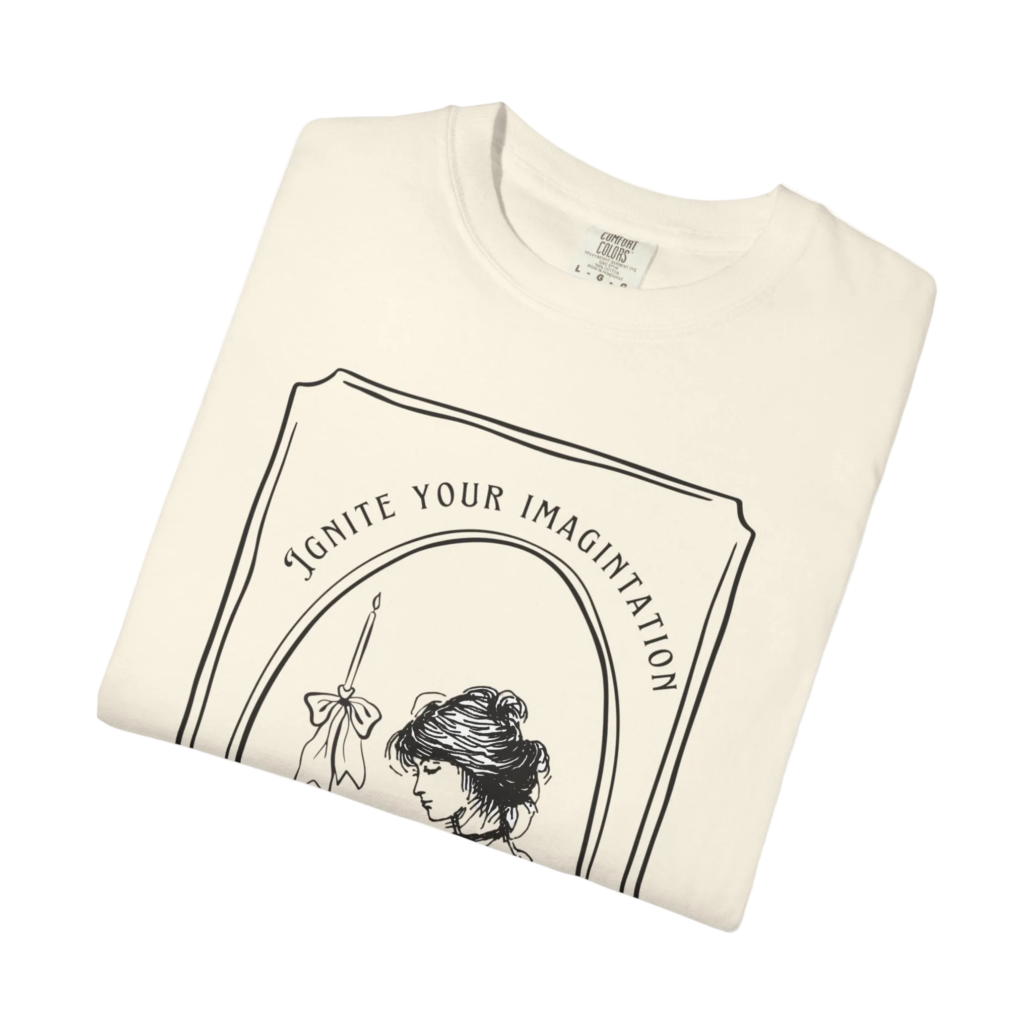 Vintage Ivory Ignite Your Imagination Tee