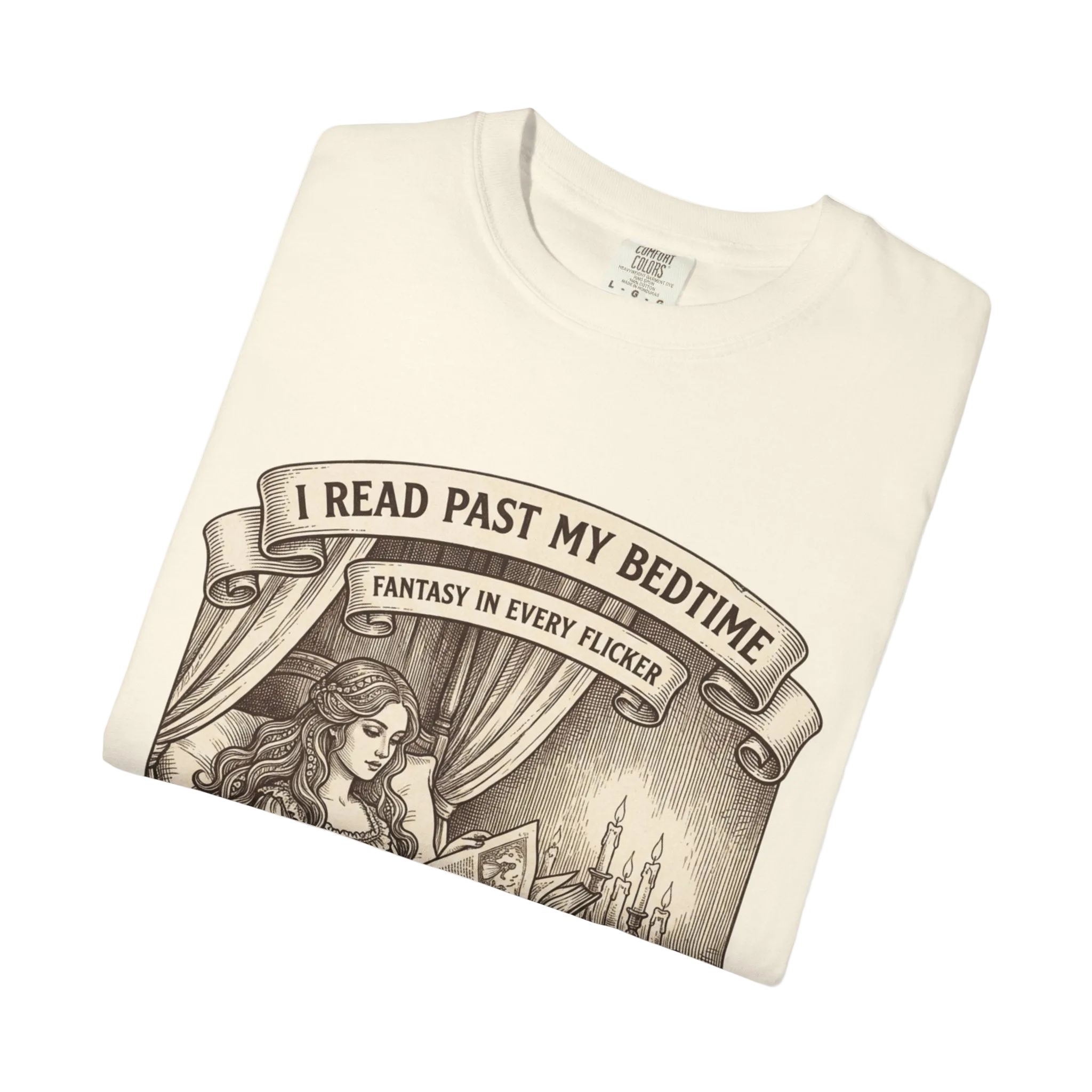 I Read Past My Bedtime Vintage Tee