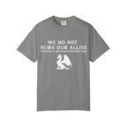 We Do Not Burn our Allies Candle Book Guide Tee