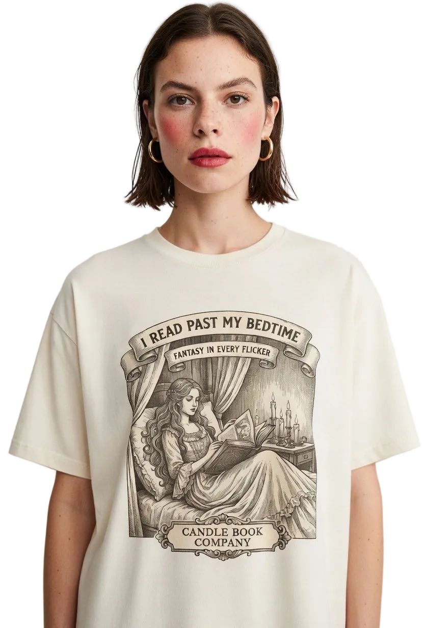 I Read Past My Bedtime Vintage Tee