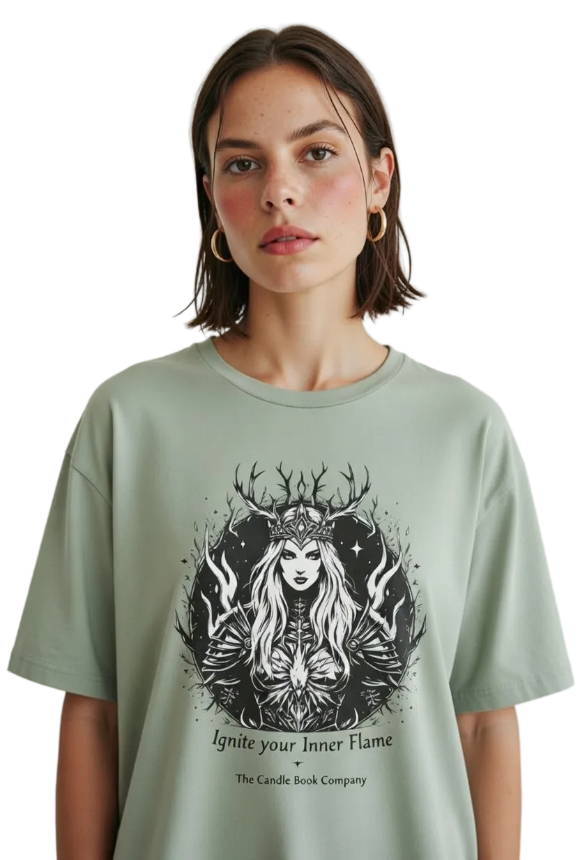 Ignite Your Inner Flame - Fantasy Warrior Queen T-Shirt