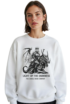 Light Up The Darkness - Dragon Rider Fantasy Sweatshirt