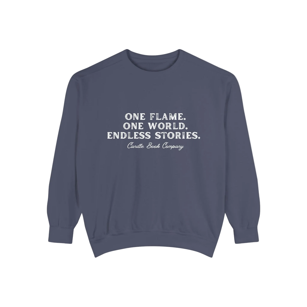 One Flame. One World. Endless Stories Sweatshirt