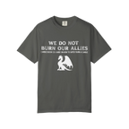 We Do Not Burn our Allies Candle Book Guide Tee