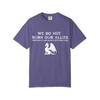 We Do Not Burn our Allies Candle Book Guide Tee