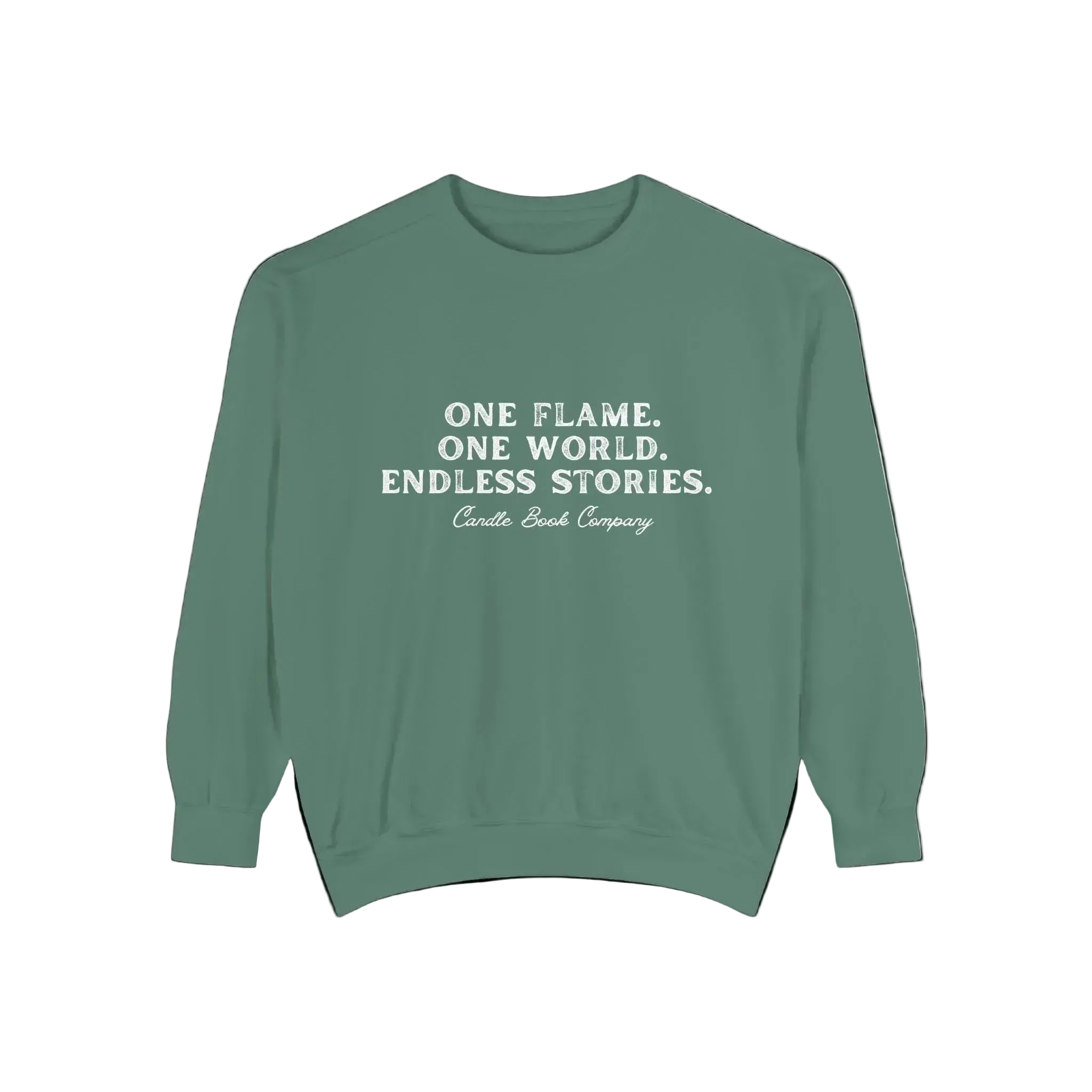 One Flame. One World. Endless Stories Sweatshirt