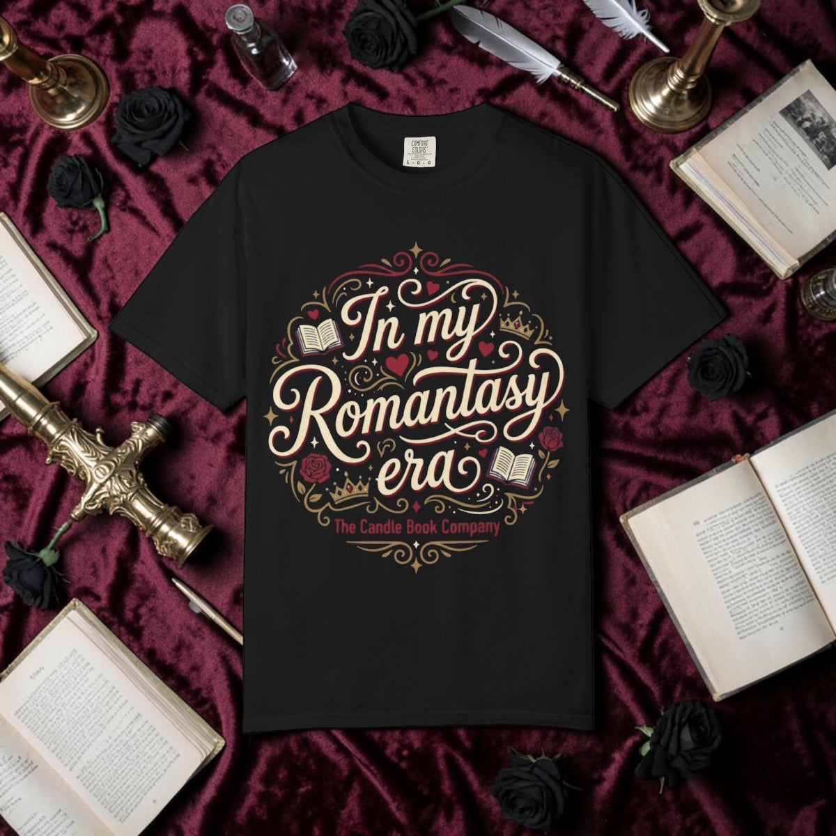 In My Romantasy Era - Romantic Fantasy Book Lover Tee