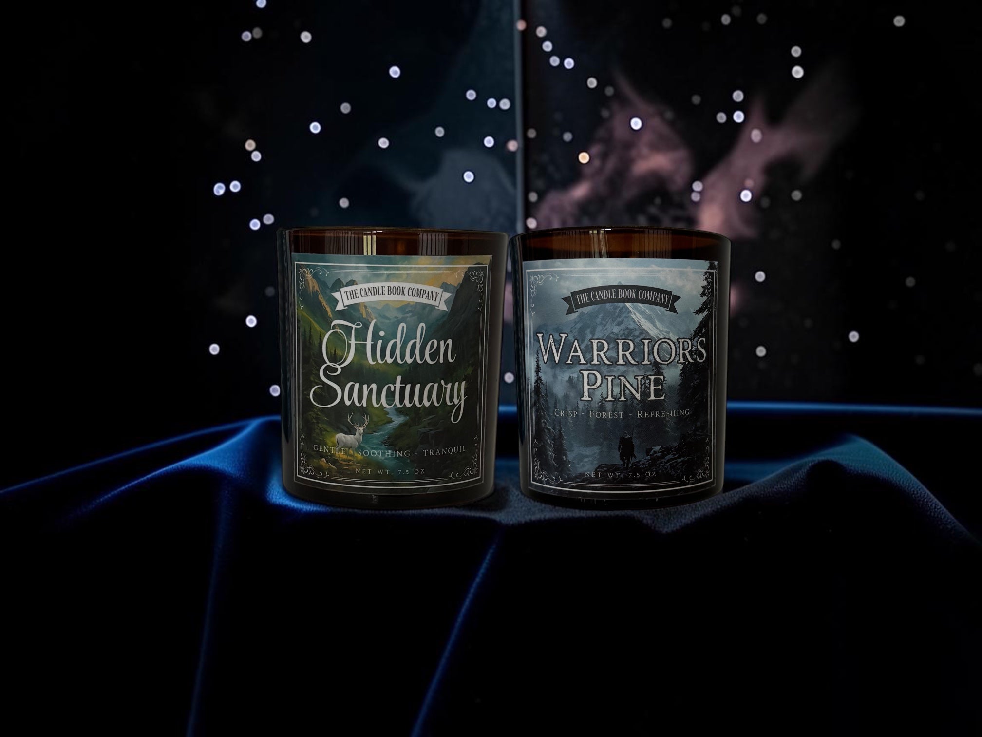 Sanctuary & Steel Candle Duo