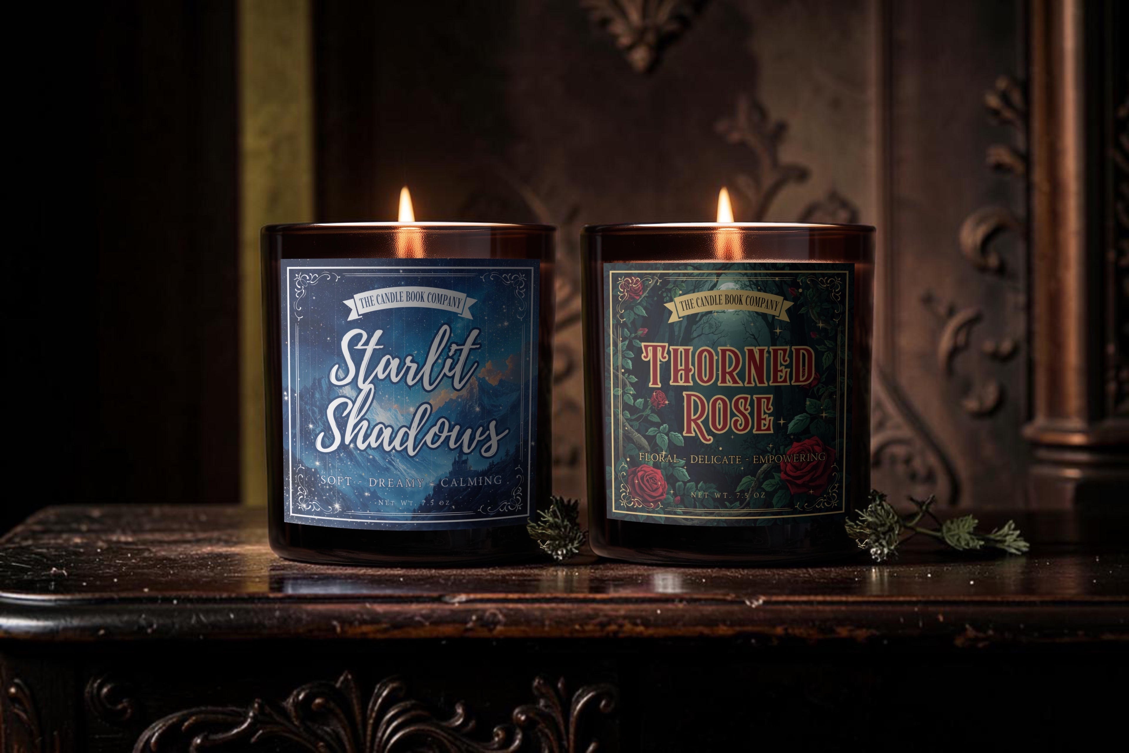 Thorns & Starlight Candle Duo